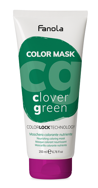Fanola Color Mask 200 ml Clover Green - AKČNÍ CENA.